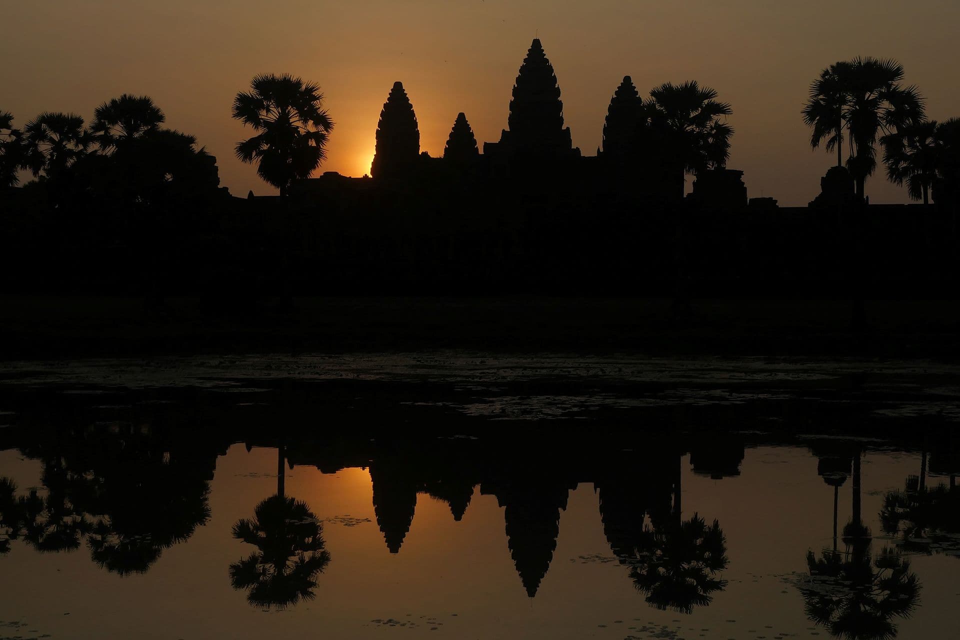 Temple Angkorwat Sunrise